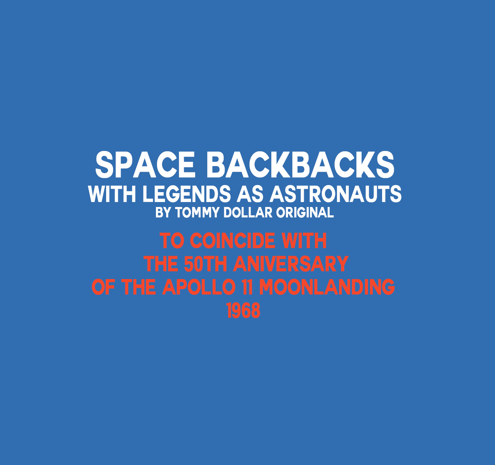 Space backpacks text 